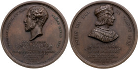 Frankreich 
Königreich. Louis Philippe, 1830-1848
Bronze-Medaille
1830

auf den Königssohn und Thronfolger Ferdinand Philippe d'Orleans (1810-184...