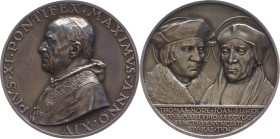 Vatikan 
Vatikanstadt. Pius XI., 1929-1939
Silber-Medaille
Anno XIV (1935)

auf die Heiligsprechung von Thomas Morus und John Fisher anlässlich d...
