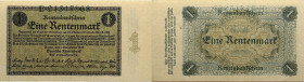 Weimarer Republik, Deutsche Rentenbank
1 Rentenmark
1923-11-01
1923

Vs: Text im Rahmen , Wertangabe
Rs: Wertangabe

Literatur: Grabowski DEU1...