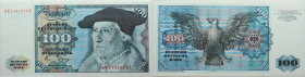 BRD, Deutsche Bundesbank 
100 Mark
2021-06-30
1980

Vs: Kosmograph Sebastian Münster
Rs: Adler mit ausgebreiteten Schwingen

Literatur: Grabow...