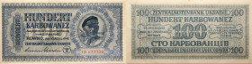 Ukraine 
2. Weltkrieg, Deutsche Besatzung
100 Karbowanez
1942-03-10
1942

Vs: Seemann, Nominal
Rs: Nominal, Zentralnotenbank Ukraine

Literat...