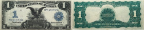 USA 
Silver Certificate
1 Dollar Silberzertifikat
2021-06-30
1899

Vs: Weißkopfseeadler, Blaues Siegel
Rs: Nominal, Umrahmung

Literatur: WPM...