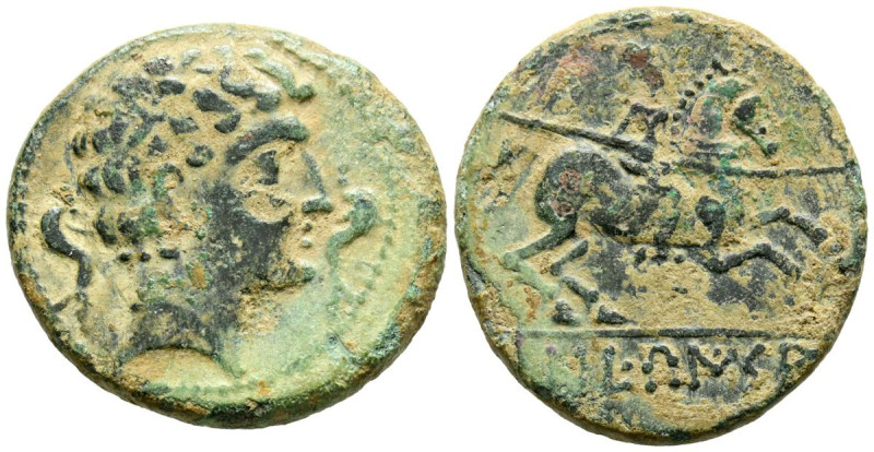 SECAISA (Segeda, Zaragoza). As. (Ae. 7,92g/25mm). 120-20 a.C. (FAB-2131). Anv: C...