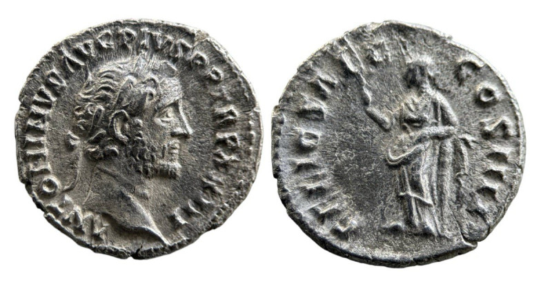 ROMAN Empire
Antoninus Pius (138-161 AD). Rome AR Denarius (17mm, 3.00g) 
Obv: A...