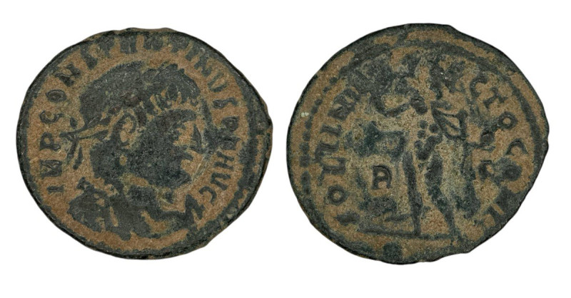 Roman Empire
Constantine I 307-337 AD. (20mm, 2.79g).
Obv: IMP CONSTANTINVS AVG,...