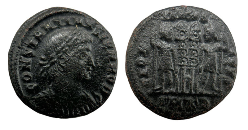 Roman Empire
Constantine II, as Caesar 317-337 AD. Follis Æ (16mm, 2.39g) Nikome...