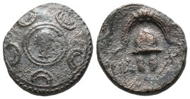 Kings of Macedon, Alexander III ‘the Great’ (336-323 BC). Æ (13mm, 3.36g). Uncertain mint from Western Asia Minor, c. 323-310 (time of Philip III – An...
