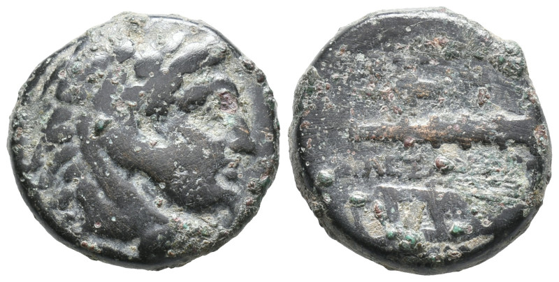 Kings of Macedon. Alexander III 'the Great' (336-323 BC). Æ (16mm, 6.73g). Tarso...