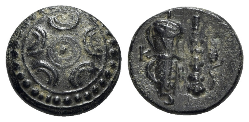 Kings of Macedon, Philip III - Antigonos I Monophthalmos, c. 323-310 BC. Æ (14mm...