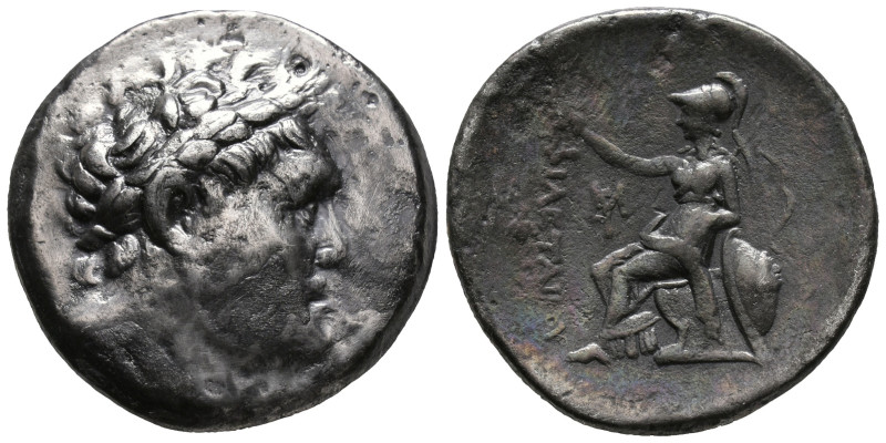 Kings of Pergamon, Attalos I (241-197 BC). AR Tetradrachm (28mm, 15.85g). Laurea...