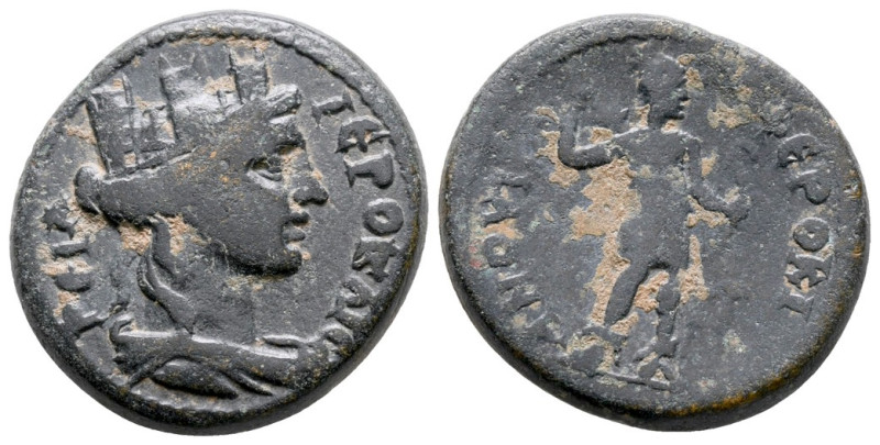 Lydia, Hierocaesarea. Pseudo-autonomous, time of Trajan (98-117). Æ (22mm, 7.90g...