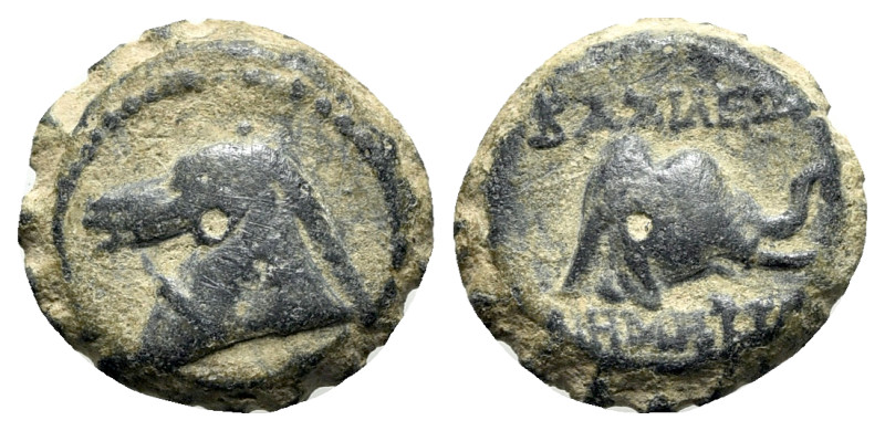 Seleukid Kings, Demetrios I (162-150 BC). Serrate Æ (15mm, 3.98g, 12h). Antioch....