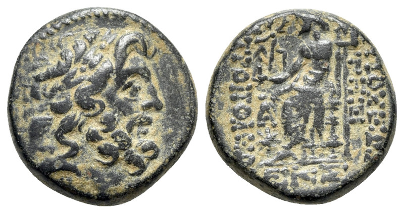 Seleukis and Pieria, Antioch, Civic Issue. 1st century BC. Æ Tetrachalkon (19mm,...