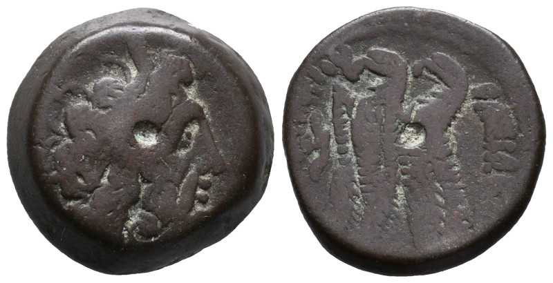 Ptolemaic Kings of Egypt, Ptolemy IX Soter II (88-81/0 BC). Æ (18mm, 8.00g). Ale...