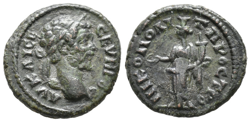 Septimius Severus (193-211). Moesia Inferior, Nicopolis ad Istrum. Æ (15mm, 2.99...