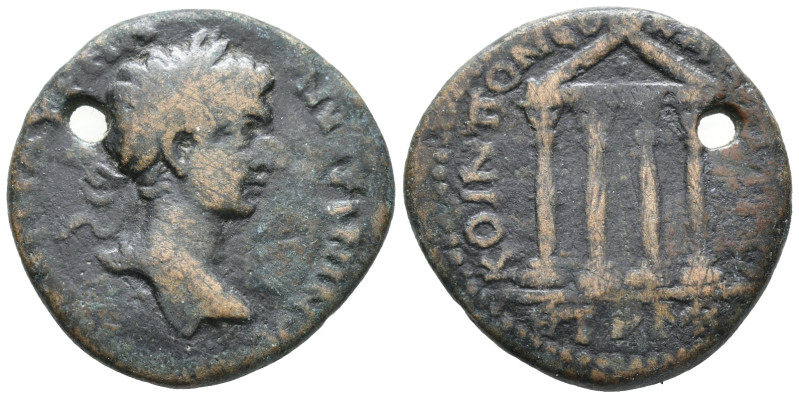 Caracalla (198-217). Pontus, Neocaesarea. Æ (26mm, 13.07g). Laureate head r. R/ ...