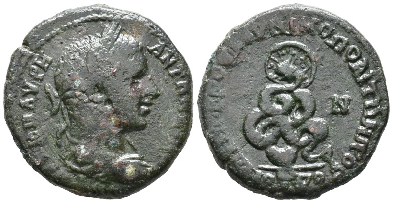 Elagabalus (218-222). Moesia Inferior, Nicopolis ad Istrum. Æ (25mm, 10.64g). Ti...