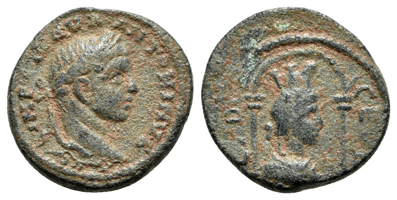 Elagabalus (218-222). Seleucis and Pieria, Laodicea ad Mare. Æ (18mm, 4.21g, 6h)...