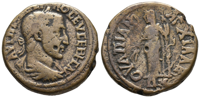 Maximinus I (235-238). Thrace, Anchialus. Æ (24mm, 11.97g). Laureate, draped and...