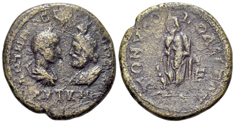 Gordian III (238-244), Moesia Inferior, Dionysopolis. Æ Pentassarion (27mm, 11.9...