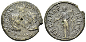 Gordian III and Tranquillina (238-244). Thrace, Mesambria. Æ (25mm. 11.17g, 6h). Laureate, draped and cuirassed bust of Gordian and draped bust of Tra...