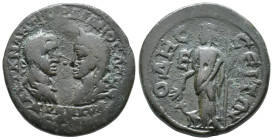 Gordian III with Tranquillina (238-244). Moesia Inferior, Odessus. Æ (24mm, 11.62g). Confronted busts of Gordian III, laureate, draped and cuirassed, ...