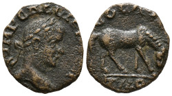 Gallienus (253-268). Troas, Alexandria. Æ (19mm, 3.17g). Laureate head r. R/ Horse grazing r. RPC X online - (unassigned; ID 63977). Near VF