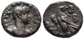 Claudius II (268-270). Egypt, Alexandria. BI Tetradrachm (18mm, 8.53g), year 2 (269/70). Laureate, draped and cuirassed bust r. R/ Eagle standing l., ...