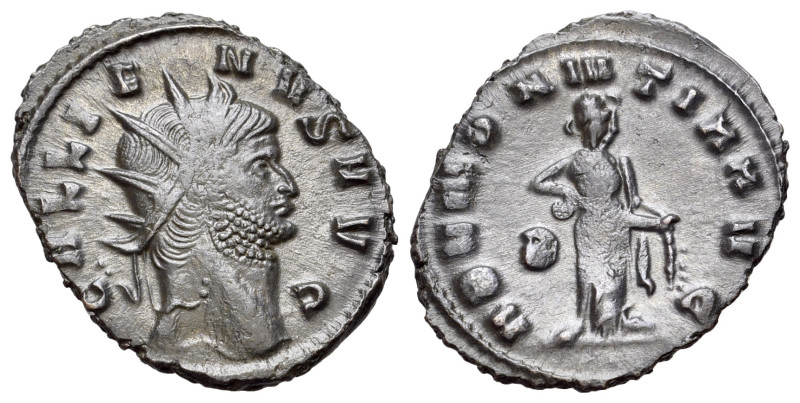 Gallienus (253-268). Antoninianus (22mm, 2.87g, 6h). Rome. Radiate, draped and c...