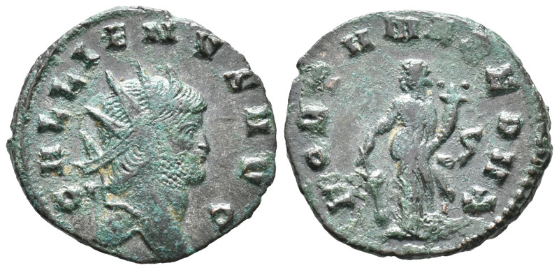 Gallienus (253-268). Antoninianus (18mm, 2.98g). Siscia, 265-7. Radiate head r. ...