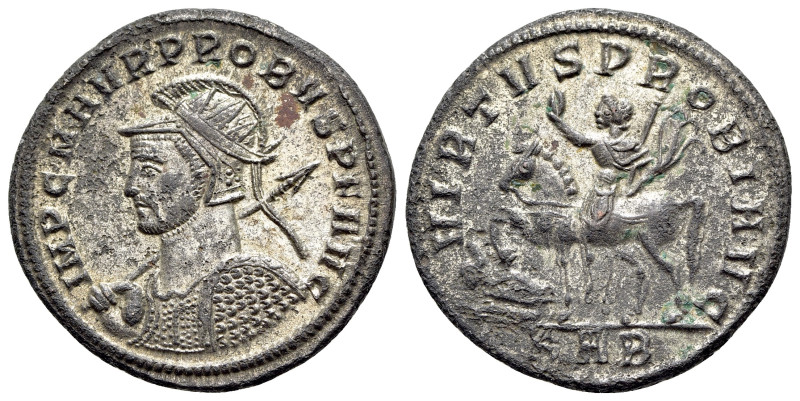 Probus (276-282). Antoninianus (21mm, 4.07g, 7h). Serdica, AD 277. Radiate, helm...