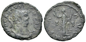 Carausius (286-293). Antoninianus (23mm, 3.74g, 6h). Londinium. Radiate, draped and cuirassed bust r. R/ Pax standing l., holding branch and sceptre.;...