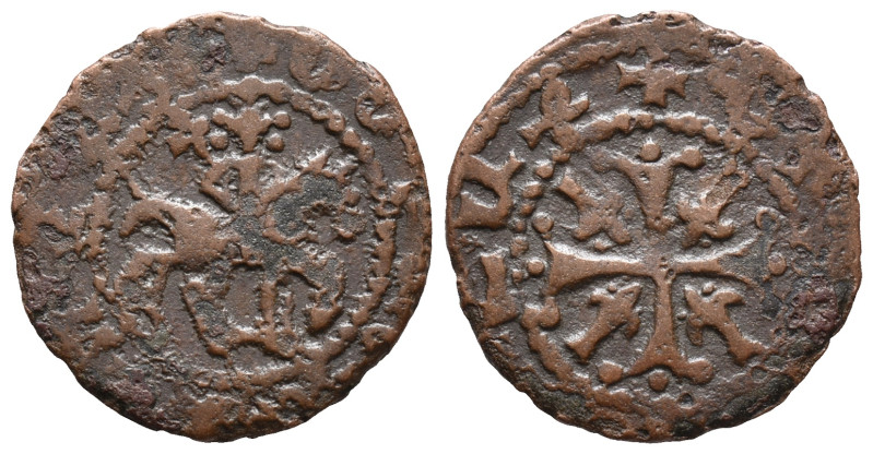 Cilician Armenia., Hetoum I (1226-1270). Æ Pogh. Hetoum right on horseback, hold...