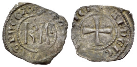 Italy, Sicily, Messina. Carlo I d’Angiò (1266-1285). BI Denaro (16mm, 0.51g, 12h). KA. R/ Cross. Spahr 37.