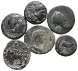 Mixed lot of 6 Greek and Roman Æ and AR coins, to be catalog. LOT SOLD AS IS, NO RETURN