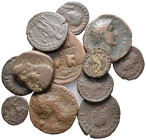 Mixed lot of 12 Roman and Byzantine Æ coins, to be catalog. LOT SOLD AS IS, NO RETURN