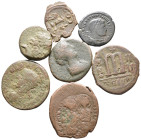 Mixed lot of 7 Roman and Byzantine Æ coins, to be catalog. LOT SOLD AS IS, NO RETURN