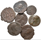 Mixed lot of 7 Roman and Byzantine Æ coins, to be catalog. LOT SOLD AS IS, NO RETURN