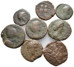 Mixed lot of 7 Roman and Byzantine Æ coins, to be catalog. LOT SOLD AS IS, NO RETURN