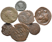 Mixed lot of 7 Roman and Byzantine Æ coins, to be catalog. LOT SOLD AS IS, NO RETURN