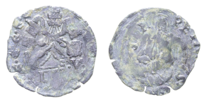 ROMA PIO V (1566-1572) QUATTRINO CU. 0,49 GR.