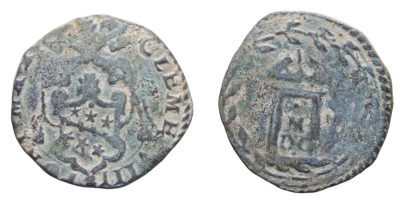 ROMA CLEMENTE VIII (1592-1605) QUATTRINO CU. 2,79 GR.