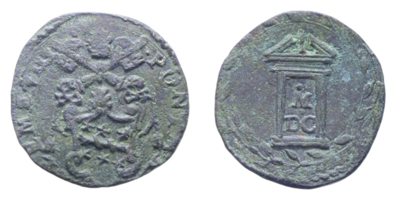 ROMA PAOLO V (1605-1621) QUATTRINO CU. 2,95 GR.