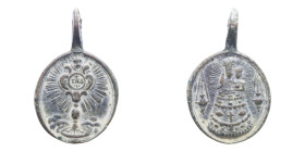 MEDAGLIETTA VOTIVA (PERIODO 1500/1800) CU. 2,34 GR.