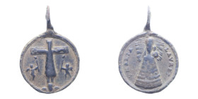 MEDAGLIETTA VOTIVA (PERIODO 1500/1800) CU. 1,69 GR.
