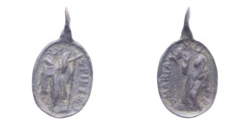MEDAGLIETTA VOTIVA (PERIODO 1500/1800) CU. 0,98 GR.