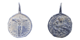 MEDAGLIETTA VOTIVA (PERIODO 1500/1800) CU. 2,01 GR.