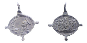 MEDAGLIETTA VOTIVA (PERIODO 1500/1800) CU. 1,08 GR.