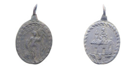 MEDAGLIETTA VOTIVA (PERIODO 1500/1800) CU. 2 GR.