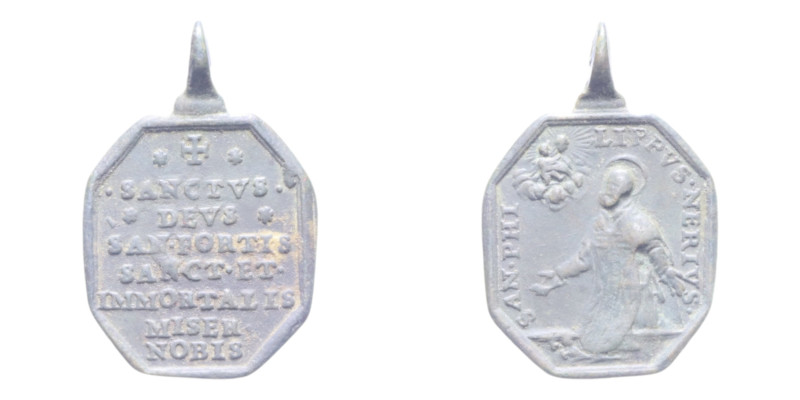 MEDAGLIETTA VOTIVA (PERIODO 1500/1800) CU. 3,05 GR.